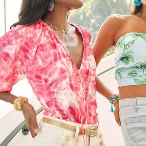 Ramy Brook Randi puff sleeve blouse